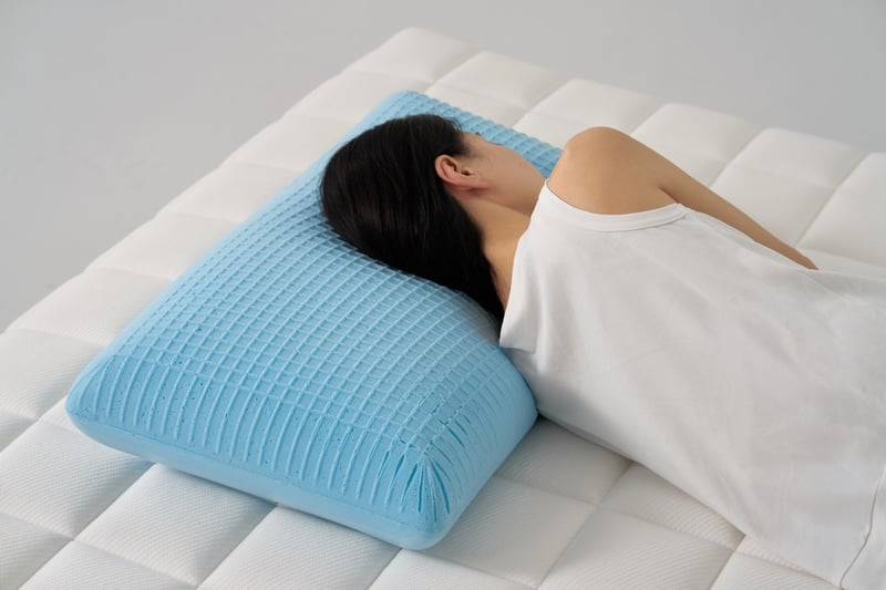 氣泡水膠枕